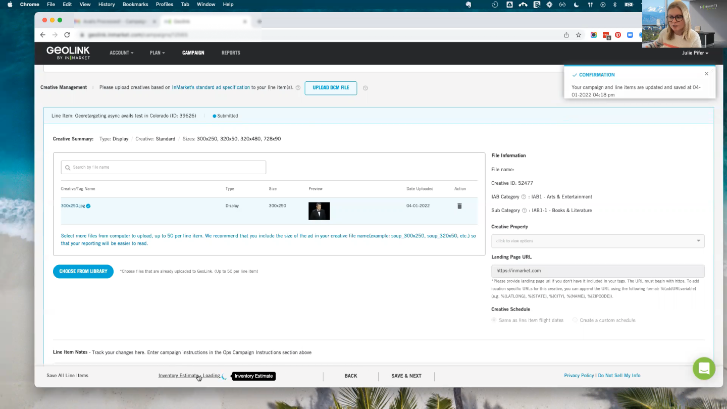 working solution demo