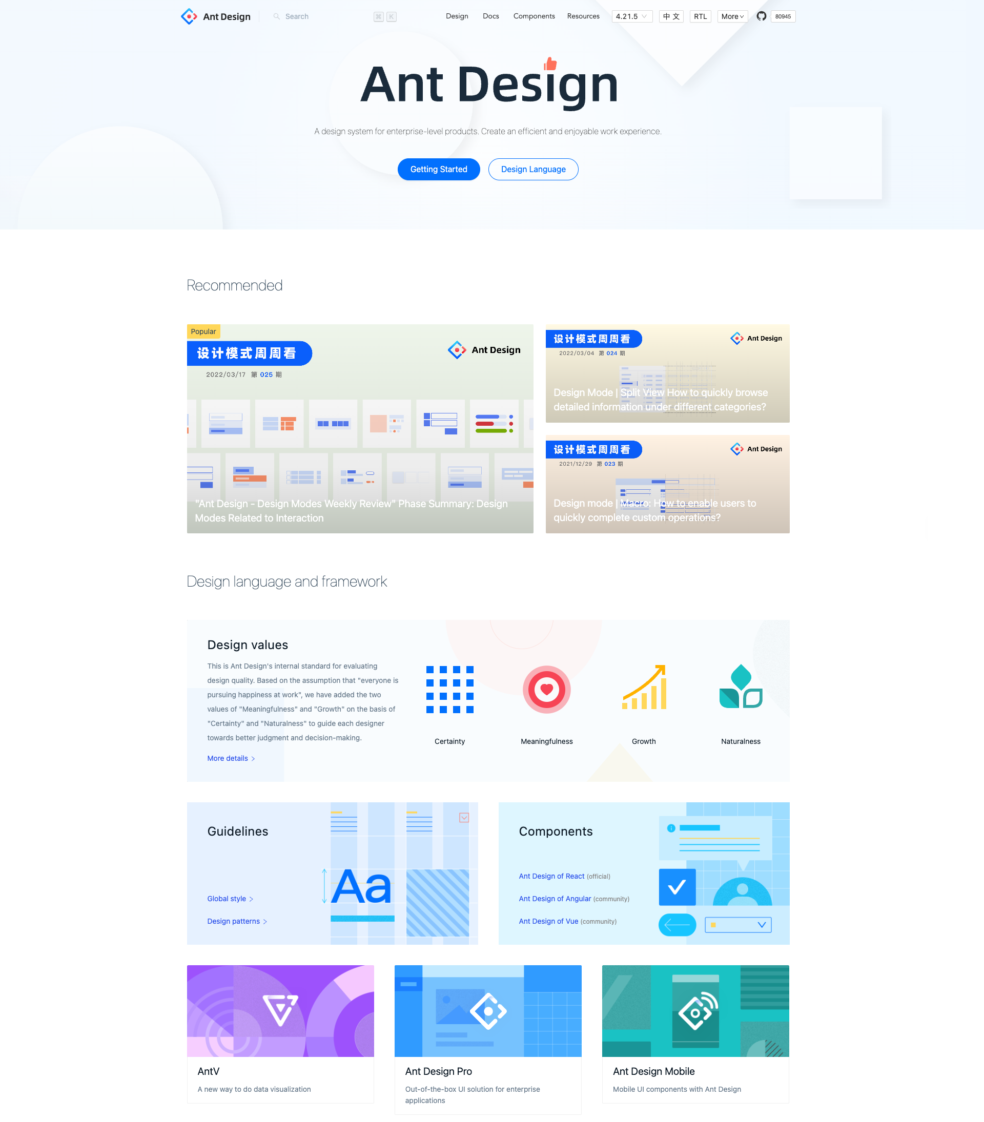 Ant design