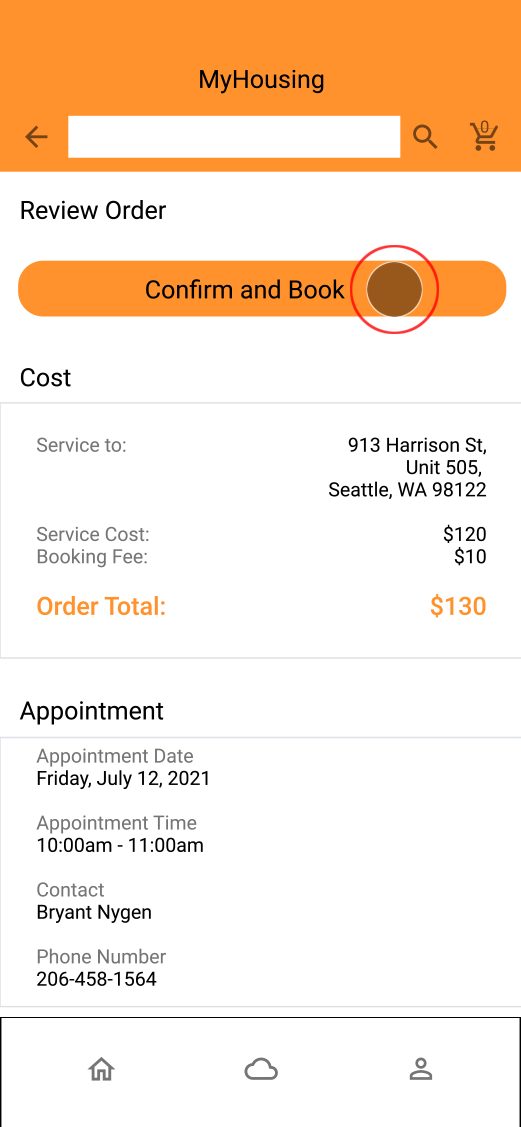screen to order service
