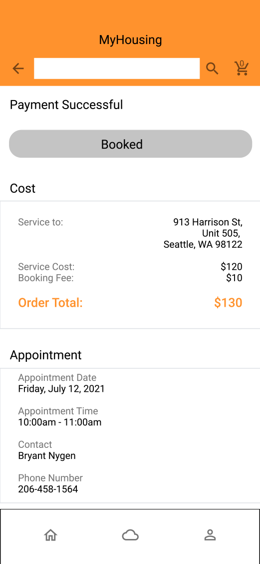 screen to order service