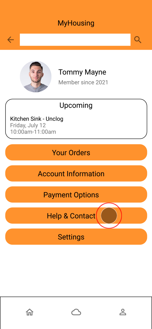 screen to check return policy