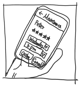 storyboard sketch